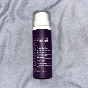 Paula’s Choice 0.3% Retinol + 2% Bakuchiol Treatment with peptides